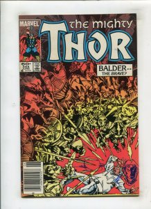THOR #344 (9.2) SIGNED AND REMARKED WALT SIMMONSON MALEKITH!! 1984