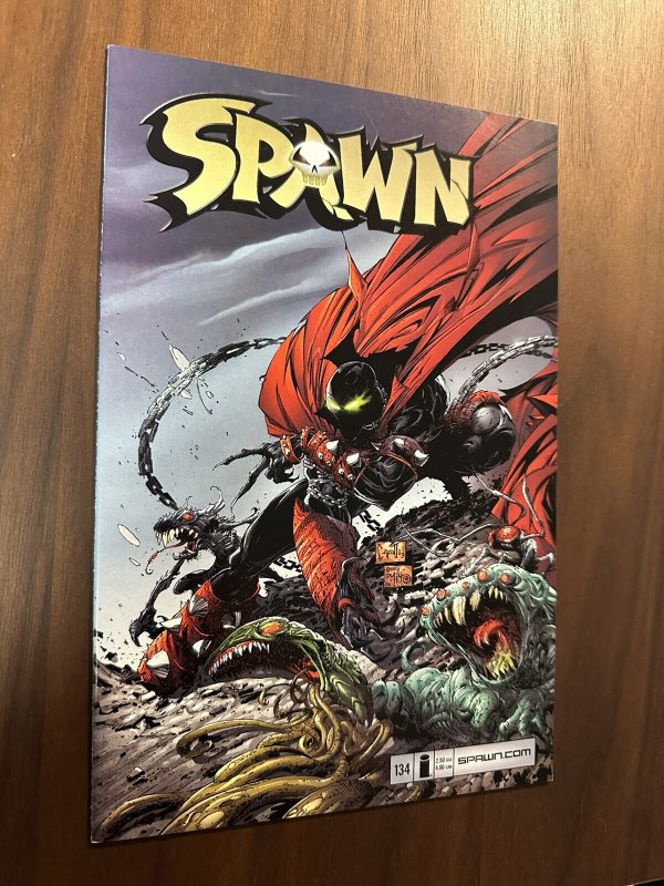 Spawn #134 VF+ Greg Capullo & Todd McFarlane Cover Low Print Run (Image 2004)