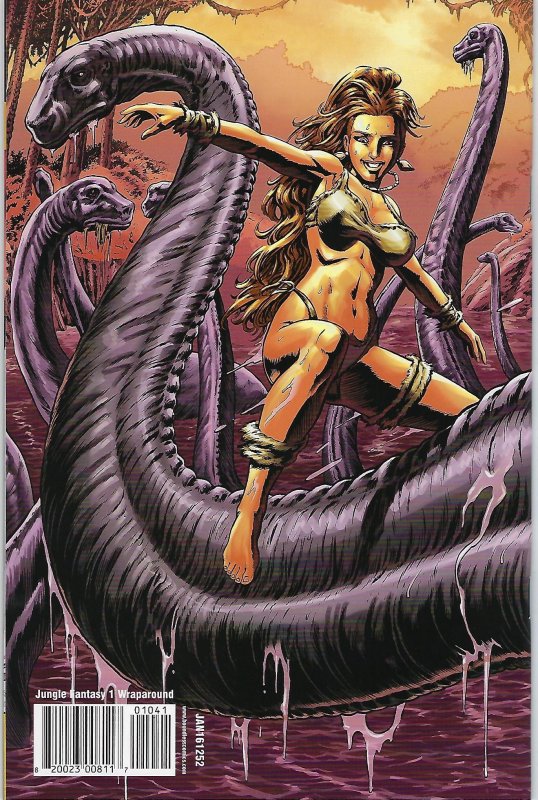 Jungle Fantasy: Vixens # 1 Wrap variant (2016)  NM