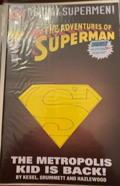 Adventures of Superman #501 (1993) Superboy 