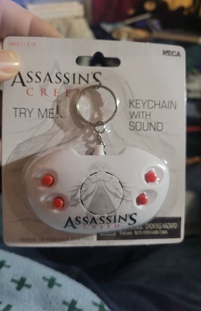 assassin's creed sound keychain