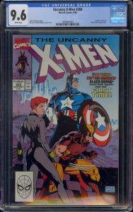 UNCANNY X-MEN #268 CGC 9.6 WOLVERINE CAPTAIN AMERICA BLACK WIDOW WHITE PAGES 004 