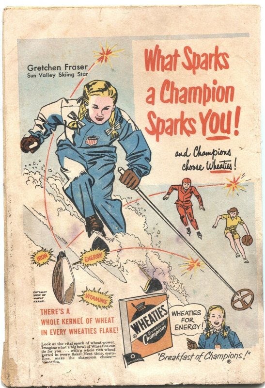 SUPERBOY #19-1952-DEATH OF CLARK KENT-LOW GRADE-BARGAIN COPY--DC