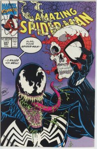 Amazing Spider Man #344 (1963) - 7.5 VF- *Classic Venom Cover*