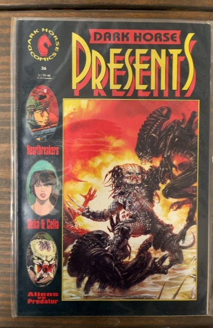 Dark Horse Presents #36 (1990) Aliens vs. Predator 