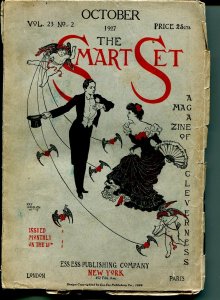 Smart Set 10/1907-pulp format magazine-almost 100 years old-VG