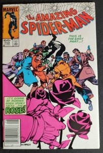 AMAZING SPIDER-MAN #253 NEWSSTAND (1984) - 1ST APP RICHARD FISK AS THE ROSE