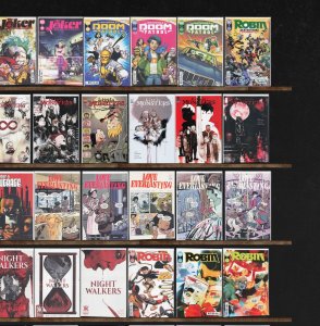 Huge Lot 140+ Comics with Manhunter, Little Monsters & More!