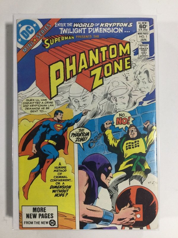 The Phantom Zone #1 (1982) FN3B119 FINE FN 6.0