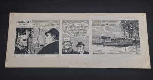 Carol Day #2384 Daily Comic Strip Original Art David Wright 1964