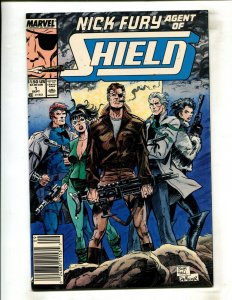 NICK FURY AGENT OF SHIELD #1 (9.2) THE PAST STILL HAUNTS!! 1989