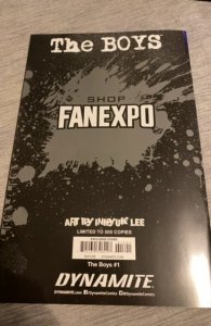 THE BOYS 1 INHYUK LEE VARIANT NM FAN EXPO 2022 DYMANITE