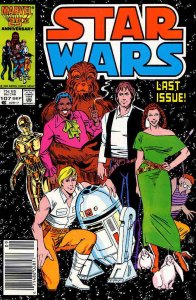 Star Wars #107 (Newsstand) VF ; Marvel