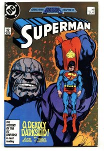 Superman #3  DARKSEID  NM-  DC comic book 1987