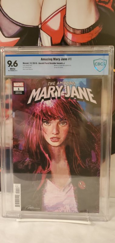 Amazing Mary Jane 1 CBCS 9.6 1 for 50 Variant Cover