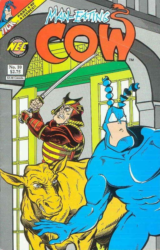 Man-Eating Cow #10 FN ; NEC | the Tick Spin-Off