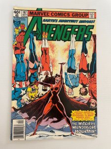 Avengers # 187 VF Maevel Comic Book Hulk Thor Captain America Iron Man 7 J245