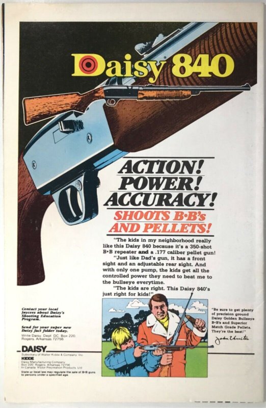 MEN OF WAR Comic Issue 22 — 1979 DC Comics — Joe Kubert Cover Fine Condition 