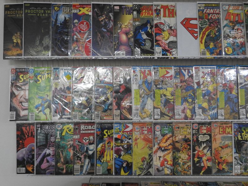 Huge Lot 160+ Comics W/ Swamp Thing, X-Men, Dr. Strange+ Avg VF- Condition!