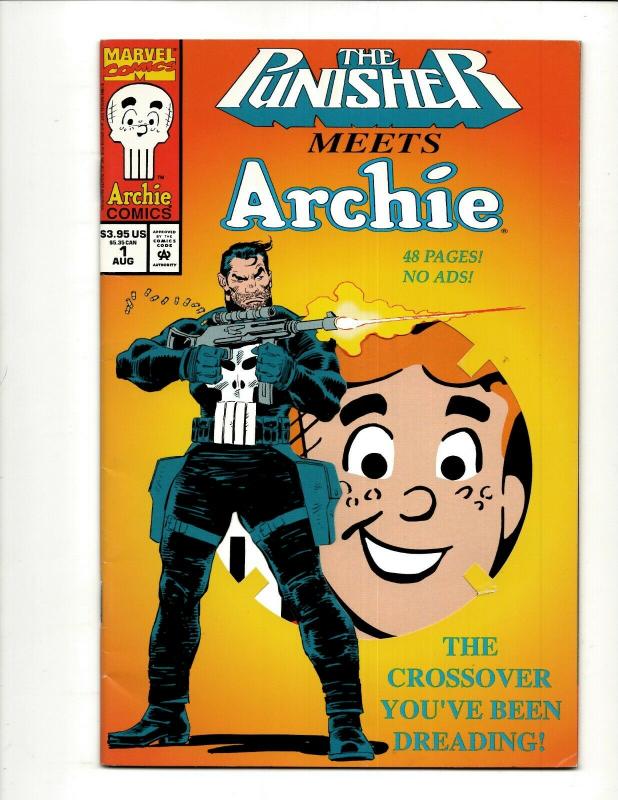 The Punisher Meets Archie # 1 VF Marvel Comic Book Riverdale Jughead J371