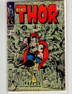 Thor #154 (1968) Thor [Key Issue]