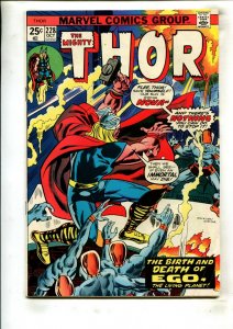 THOR #228 (6.0) EGO: BEGINNING & END!! 1974