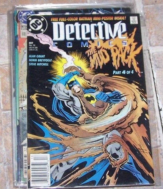 DETECTIVE COMICS  # 607 BATMAN   1989, DC clayface mudpack pt 4 