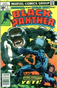 Black Panther #5 FN ; Marvel | Jack Kirby
