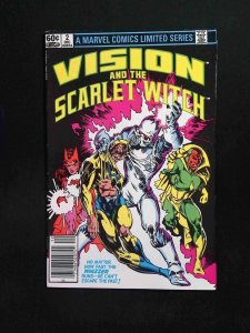 Vision and the Scarlet Witch #2  Marvel Comics 1982 FN Newsstand