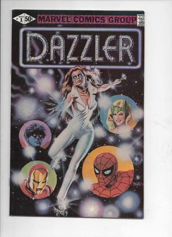 DAZZLER #1, VF+, Spider-man, Iron Man, 1981, more Marvel in store