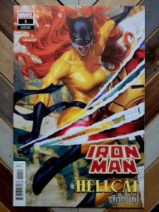 Iron Man & Hellcat Annual #1 Stanley Artgerm Lau Variant Marvel 2022 Brand New