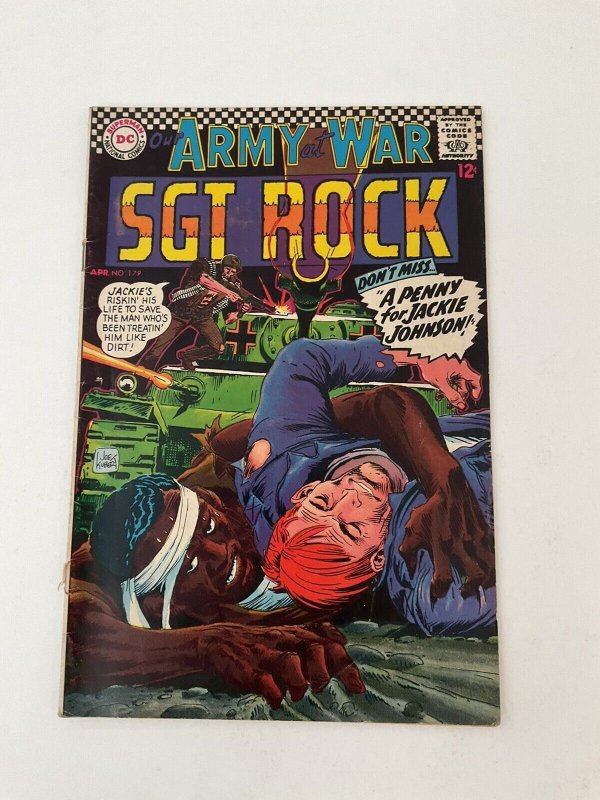 Our Army At War 179 Fine/ very Fine 7.0 Dc Comics