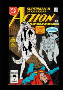 Action Comics #595 (1987) VFN/NM / JOHN BYRNE / 1ST SILVER BANSHEE