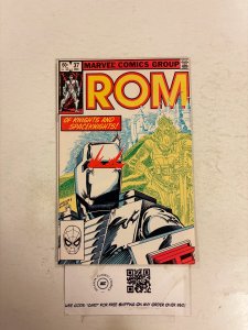 Rom Spaceknight #37 VF Marvel Comic Books Dire Wraiths 29 HH106
