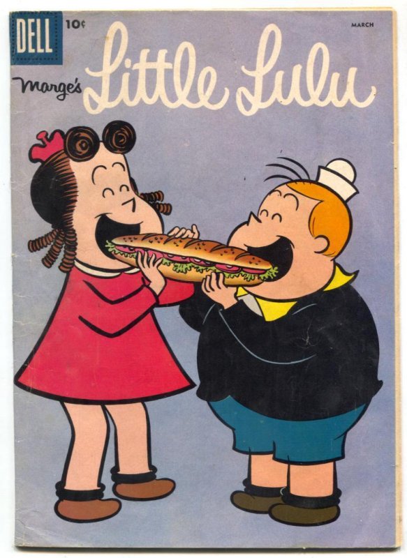 Marge's Little Lulu #117 1958- Dell Silver Age humor comic VG