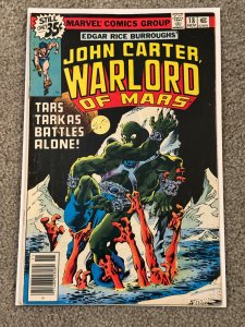 John Carter Warlord of Mars #18 (1978)