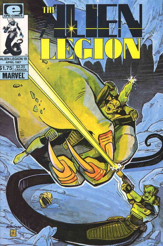Alien Legion (Vol. 1) #19 VF ; Epic | Penultimate Issue
