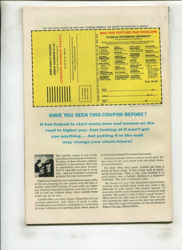 FANTASTIC FOUR #144 (6.5) DR. DOOM!! 1973