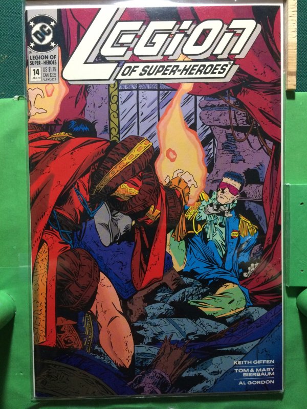 Legion Of Superheroes #14 1989 series