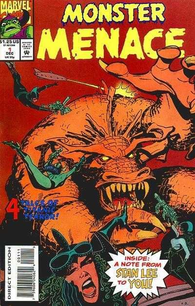 Monster Menace   #1, VF+ (Stock photo)