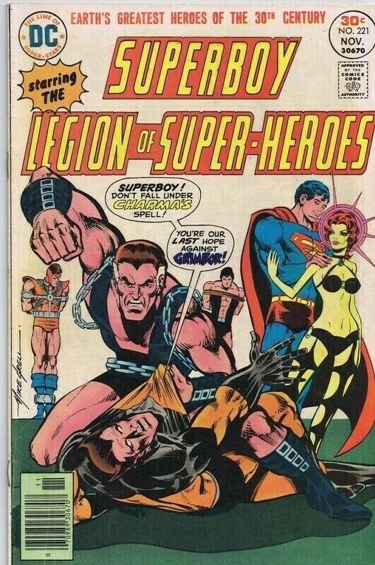 Superboy #221 ORIGINAL Vintage 1976 DC Comics  