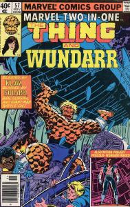 Marvel Two-In-One #57 VG ; Marvel | low grade comic the Thing Wundarr