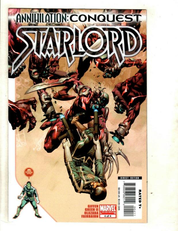 Lot Of 8 Marvel Comics Star-Lord # 1 2 3 4 + Quasar #1 2 3 4 Annihilation NM SM8