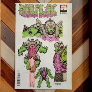 HULK #1 (Marvel 2022) NEW/HIGH GRADE 1:10 Ottley Design Variant