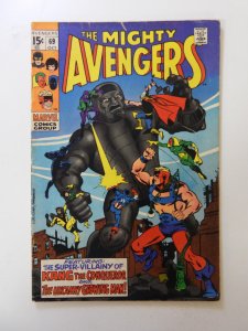 The Avengers #69 (1969) FN condition