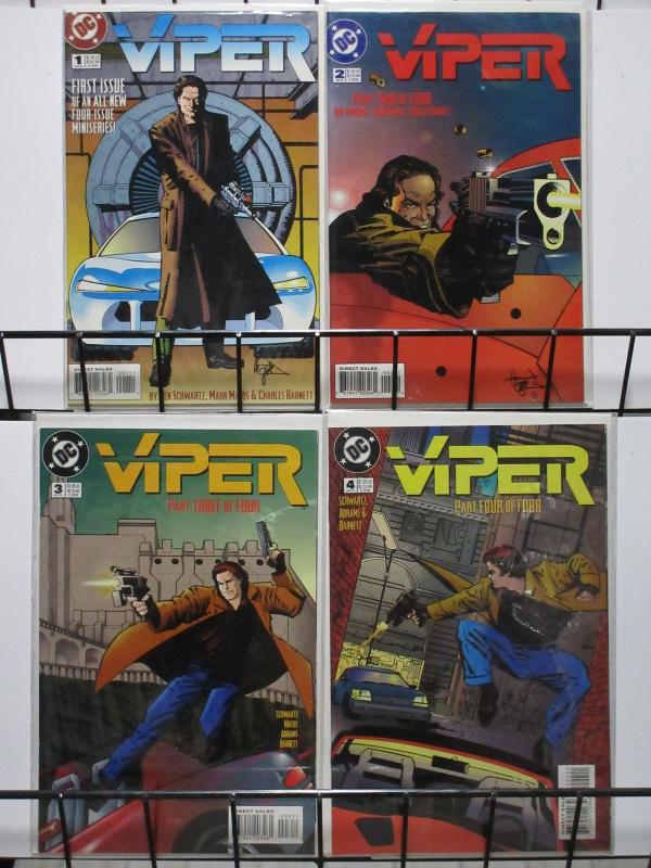 VIPER (1994) 1-4 HOWARD CHAYKIN COVERS!BANG!