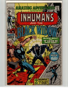 Amazing Adventures #8 (1971) Black Widow