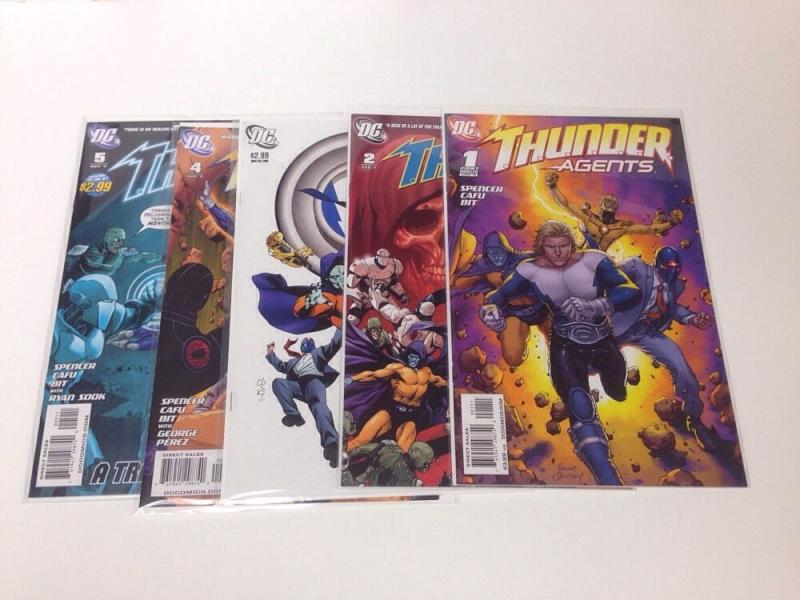 Thunder Agents 1 2 3 4 5 VF/NM 2011 Lot Set