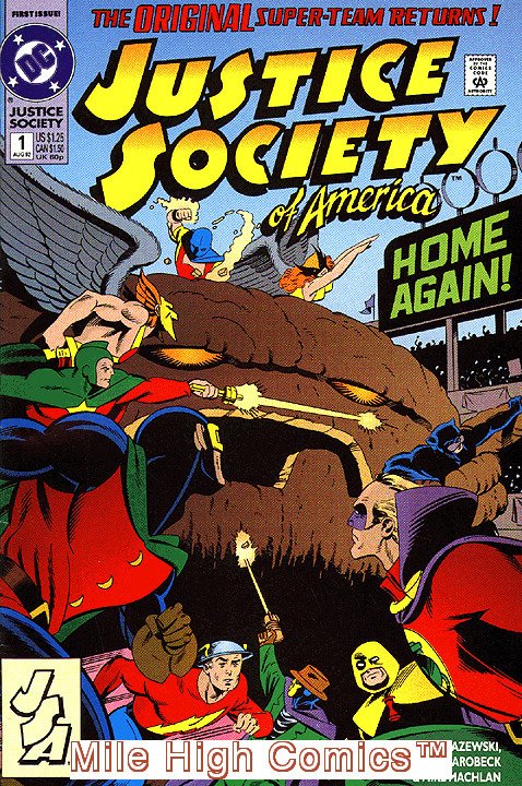 JUSTICE SOCIETY OF AMERICA  (1992 Series)  #1 Fine Comics Book