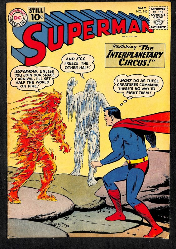 Superman #145 FN- 5.5